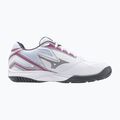 Damen Tennisschuhe Mizuno Break Shot 4 AC weiß / rosa tetra / Turbulenz 9