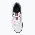 Damen Tennisschuhe Mizuno Break Shot 4 AC weiß / rosa tetra / Turbulenz 5