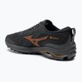 Herren Laufschuhe Mizuno Wave Rider GTX schwarz/nasturtium/carrot curl 3