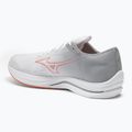 Herren Laufschuhe Mizuno Wave Rebellion Sonic 2 weiß/hot coral/harbor mist 3