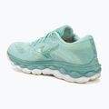 Damen Laufschuhe Mizuno Wave Sky 7 Eierschalenblau/Weiß/Sonnenschein 4