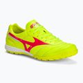 Mizuno Morelia Sala Elite TF Sicherheitsgelb/Feurige Koralle 2/Galaxysilber Herren Fußballschuhe