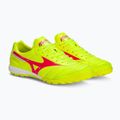 Mizuno Morelia Sala Elite TF Sicherheitsgelb/Feurige Koralle 2/Galaxysilber Herren Fußballschuhe 5