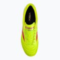Mizuno Morelia Sala Elite TF Sicherheitsgelb/Feurige Koralle 2/Galaxysilber Herren Fußballschuhe 7