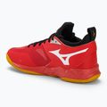 Herren Volleyballschuhe Mizuno Wave Dimension strahlend rot/weiß/karotte curl 3