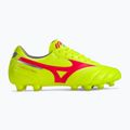 Mizuno Morelia II Pro MD Sicherheitsgelb/Feurige Koralle 2/Galaxysilber Herren Fußballschuhe 2