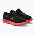 Damen Laufschuhe Mizuno Wave Revolt 3 schwarz/carrot curl/dubarry 4