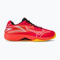 Herren Volleyball Schuhe Mizuno Thunder Blade Z strahlend rot/weiß/carrot curl 2