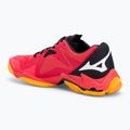 Mizuno Wave Lightning Z8 Volleyballschuhe strahlend rot/ weiß/ Karotte curl 3
