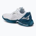 Herren-Volleyballschuhe Mizuno Wave Lightning Z8 weiß/sailor blau/silber 3