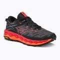 Herren Laufschuhe Mizuno Wave Mujin 10 schwarz/cayenne/nasturtium