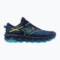Herren Laufschuhe Mizuno Wave Mujin 10 Kleid blau/scharf grün/Schwimmkappe 8