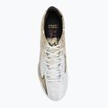 Herren Fußballschuhe Mizuno Alpha Japan AG weiß/ge gold/schwarz 5