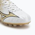 Herren Fußballschuhe Mizuno Alpha Japan AG weiß/ge gold/schwarz 7
