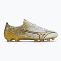 Mizuno Herren Fußballschuhe Αlpha Elite MD weiß/ge gold/schwarz 2