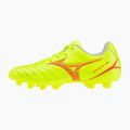 Kinder-Fußballschuhe Mizuno Monarcida Neo III Select Jr AG safety yellow/fiery coral 2