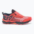 Damen Laufschuhe Mizuno Wave Daichi 8 hot coral/ weiß/ turbulence 2