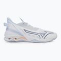 Frauen-Handballschuhe Mizuno Wave Mirage 5 weiß/navy Pfingstrose/Pfirsich parfait 2