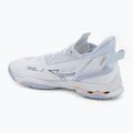 Frauen-Handballschuhe Mizuno Wave Mirage 5 weiß/navy Pfingstrose/Pfirsich parfait 3
