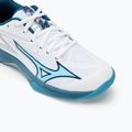 Mizuno Lightning Star Z7 weiß/segelb/silber Kinder Volleyballschuhe 7