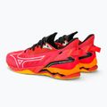 Herren Handballschuhe Mizuno Wave Mirage 5 strahlend rot/weiß/carrot curl 3