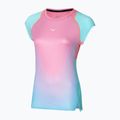 Damen Laufshirt Mizuno Aero Tee flieder chiffon