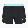 Damen Laufshorts Mizuno Aero 4' schwarz