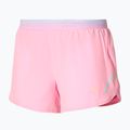 Damen-Laufshorts Mizuno Aero 4' lila chiffon