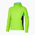 Herren Mizuno Alpha Jacket lime Laufjacke