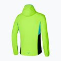 Herren Mizuno Alpha Jacket lime Laufjacke 2