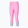 Mizuno Impulse Core 3/4 Damen-Leggings aus Chiffon, lila