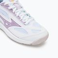 Mizuno Stealth Star 2 Handballschuhe weiß/patrician lila/quince 7