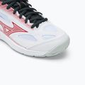 Mizuno Stealth Star 2 Handballschuhe weiß/salsa/schwarz 7