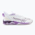 Frauen-Handballschuhe Mizuno Wave Mirage 5 weiß/violett/quince 2