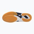 Mizuno Wave Drive 9 Tennisschuhe Weiß/Kleiderblau/Gold 4