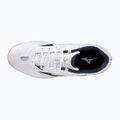 Mizuno Wave Drive 9 Tennisschuhe Weiß/Kleiderblau/Gold 5