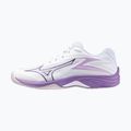 Kinder-Volleyballschuhe Mizuno Lightning Star Z7 weiß/patrician lila/quince 8