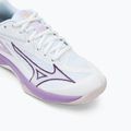 Kinder-Volleyballschuhe Mizuno Lightning Star Z7 weiß/patrician lila/quince 7