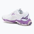 Damen Volleyballschuhe Mizuno Wave Lightning Z8 weiß/patrician lila/quince 3