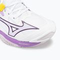 Damen Volleyballschuhe Mizuno Wave Lightning Z8 weiß/patrician lila/quince 7