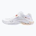 Damen Volleyballschuhe Mizuno Wave Lightning Z8 weiß/aleutisch/cloud pink