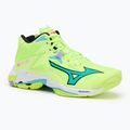 Volleyballschuhe Mizuno Wave Lightning Z8 Mid neo lime/black/splish splash