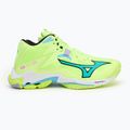 Volleyballschuhe Mizuno Wave Lightning Z8 Mid neo lime/black/splish splash 2