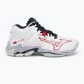 Volleyballschuhe Mizuno Wave Lightning Z8 Mid white/salsa/black 2