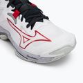 Volleyballschuhe Mizuno Wave Lightning Z8 Mid white/salsa/black 7