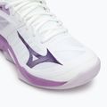 Damen Volleyballschuhe Mizuno Wave Dimension weiß/patricianisch lila/quince 7