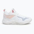 Damen Volleyballschuhe Mizuno Wave Dimension weiß/aleutian/cloud pink 2