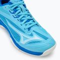 Damen Tennisschuhe Mizuno Wave Exceed Light 2 AC Flussblau/Weiß/Mugenblau 7