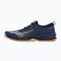 Damen Laufschuhe Mizuno Wave Daichi 8 Kombi blau/apricot ice/schwarz