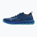 Herren Laufschuhe Mizuno Wave Ibuki 4 GTX klassisch blau/weiß/flussblau